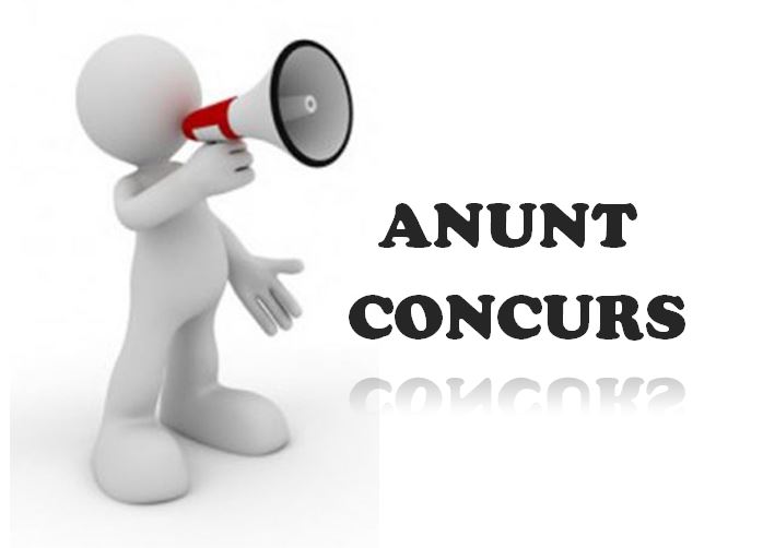 ANUNT CONCURS