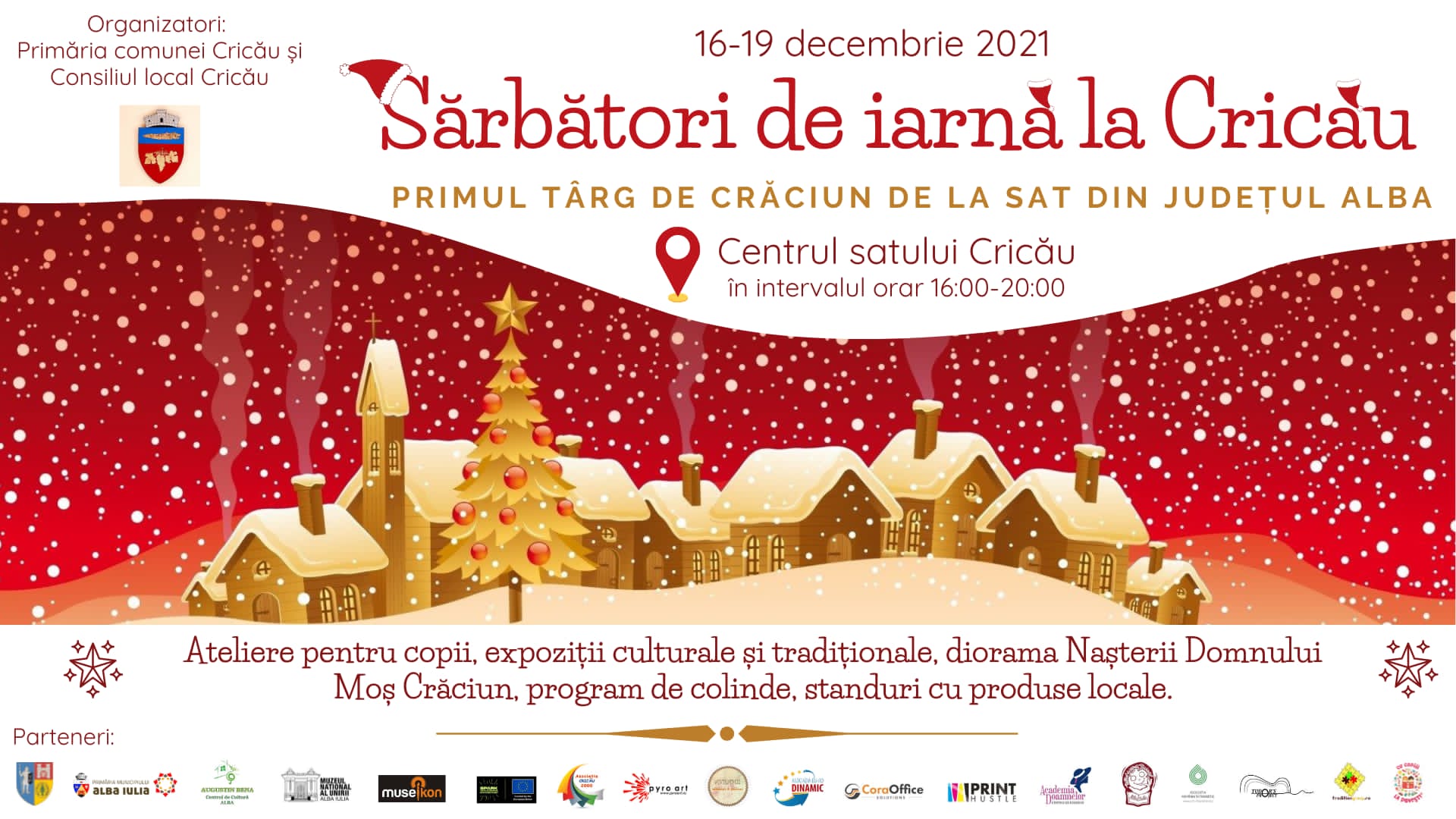 Sărbători de iarnă la Cricău